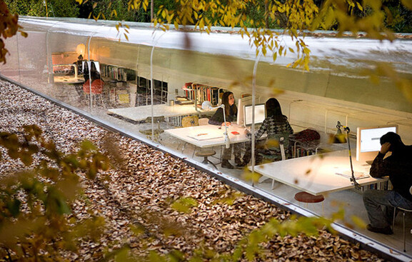 生態辦公環境效果圖