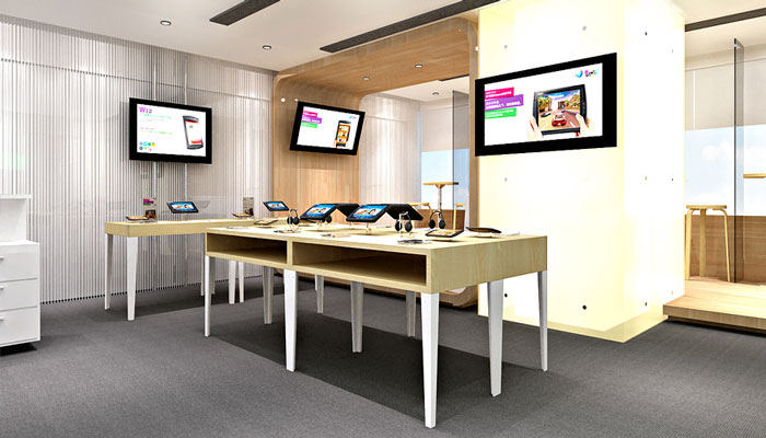 數碼專賣店裝修設計