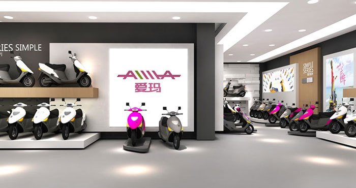 愛瑪電動車裝修設計案例