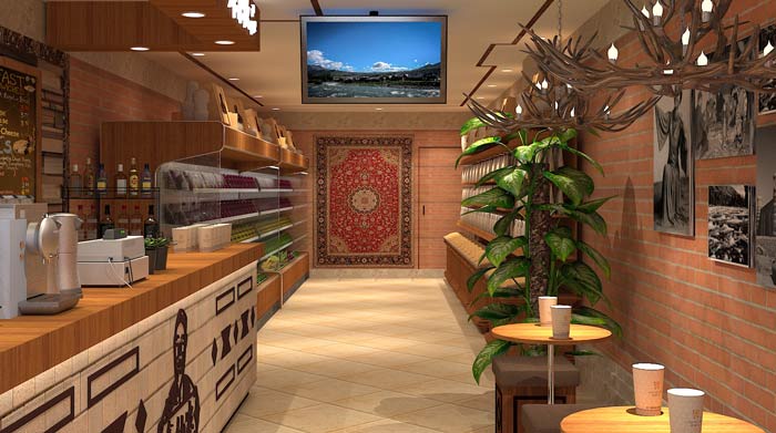 鮮農(nóng)水果店裝修設計案例