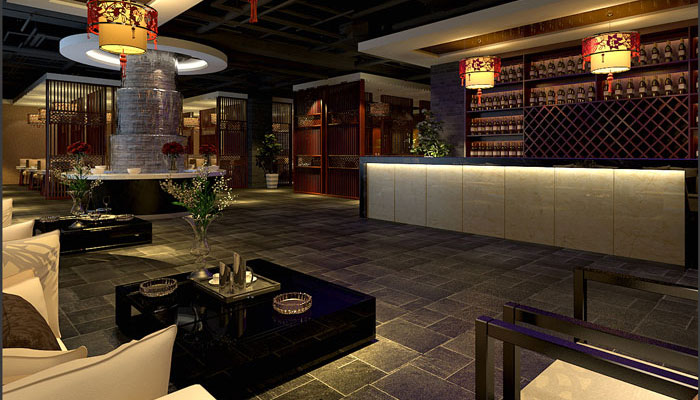 500平方火鍋店裝修設(shè)計(jì)案例