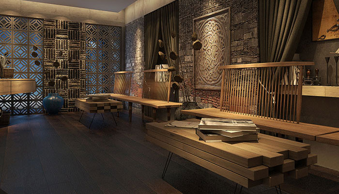 時而驚奇、時而陶醉的烤魚店裝修設計方案