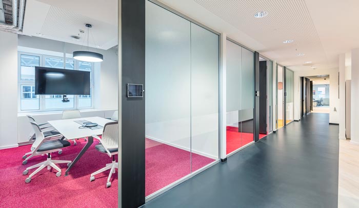 軟件公司辦公室會議室裝修設計案例效果圖