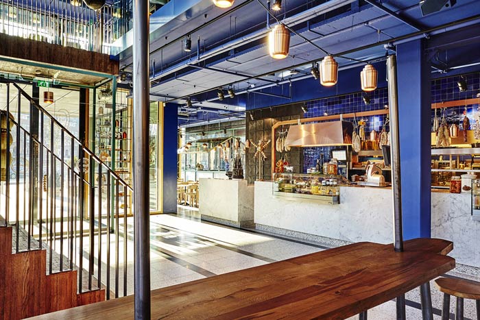 烤肉店吧臺裝修設(shè)計效果圖