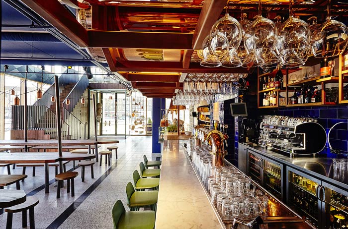 烤肉店酒吧裝修設(shè)計效果圖