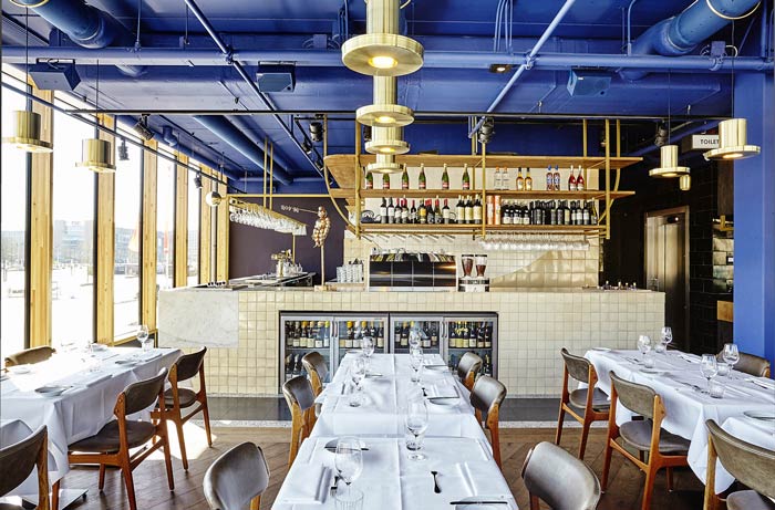 烤肉店吧臺裝修設(shè)計效果圖