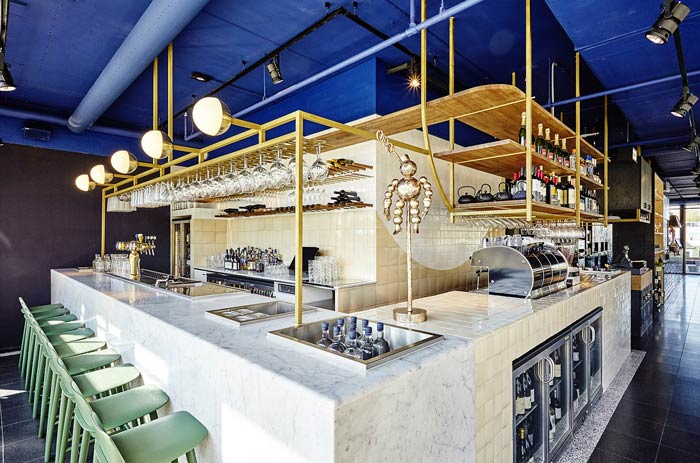 烤肉店吧臺裝修設(shè)計效果圖