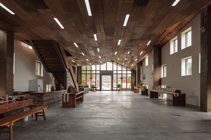 茶籽油廠房參觀區裝修設計效果圖