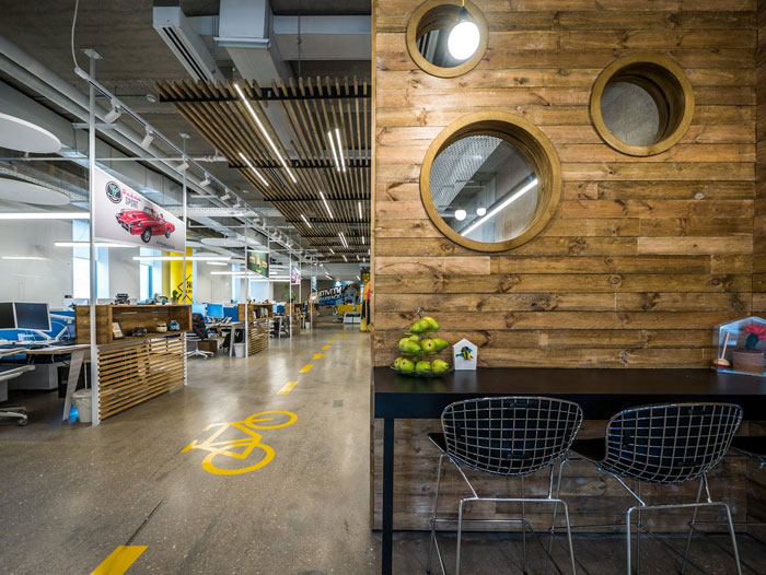 軟件開發公司辦公室辦公區裝修設計實景圖