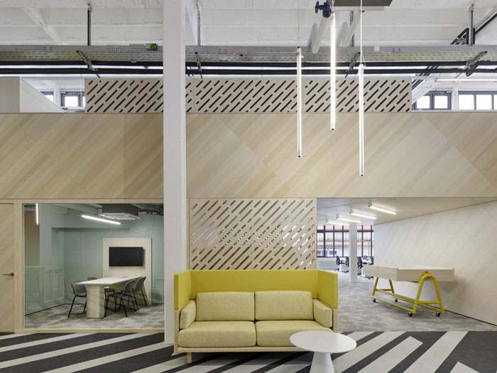 廠區辦公室休息區裝修設計效果圖