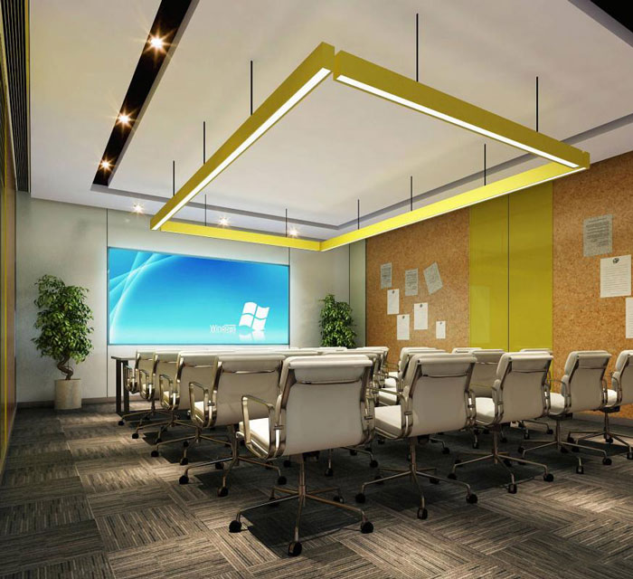 杭州湘湖辦公室培訓室裝修設(shè)計方案