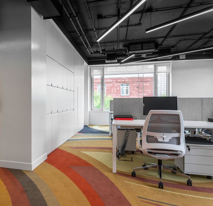 IT公司辦公室辦公區裝修設計效果圖