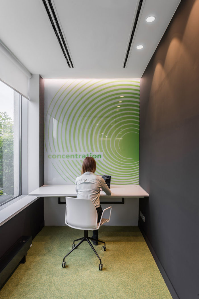 IT公司辦公室獨立辦公區裝修設計效果圖