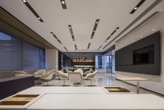 杭州大江東辦公室休息區(qū)裝修設計方案