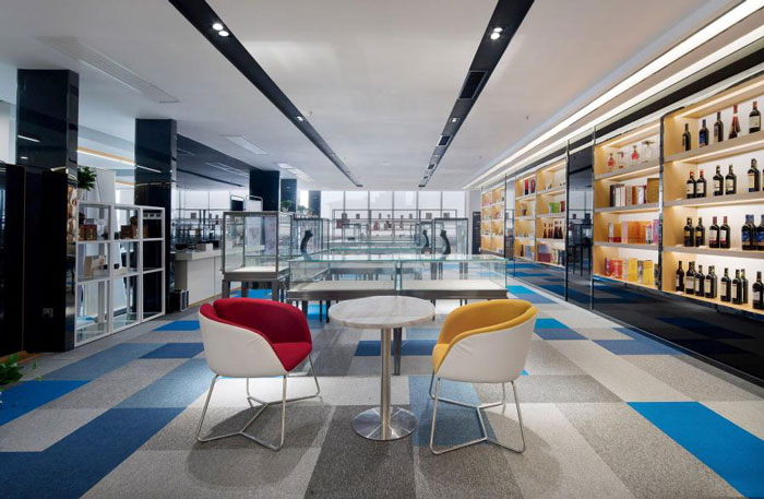 杭州建德辦公室展示區裝修設計方案