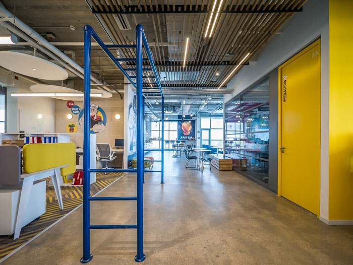 軟件公司辦公室辦公區裝修設計實景圖