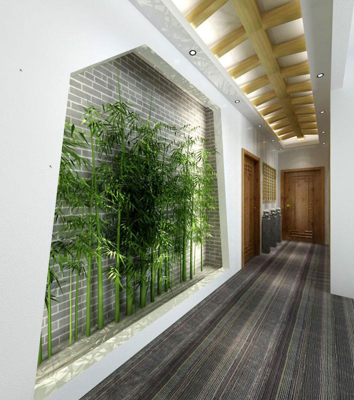 杭州下沙辦公室過道裝修設計效果圖