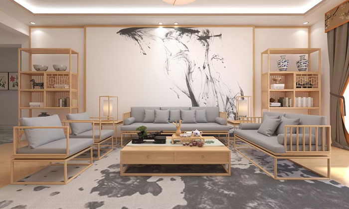 簡中式風(fēng)格裝修設(shè)計效果圖