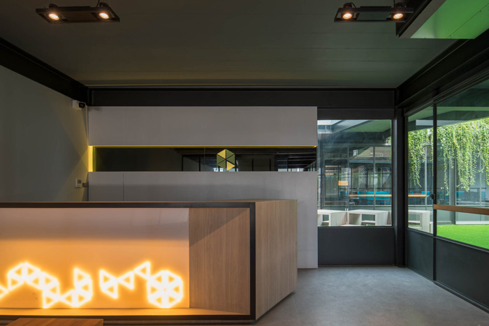 廠房寫字樓前臺裝修設(shè)計(jì)方案效果圖