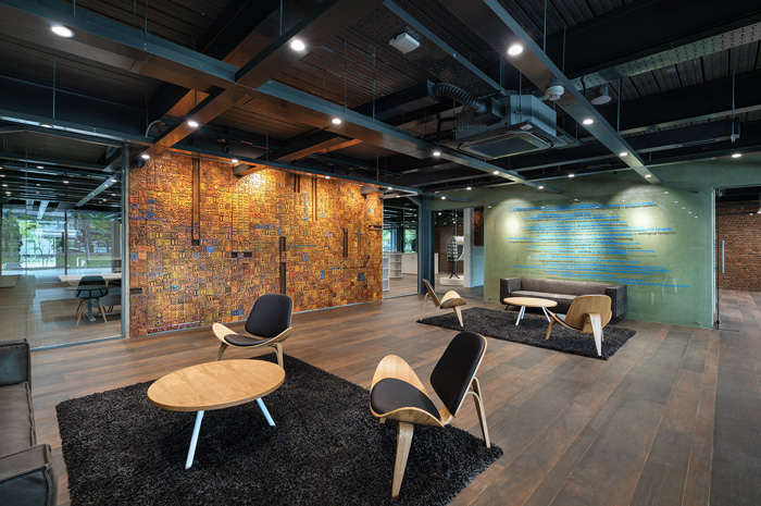 服裝工廠辦公室裝修設(shè)計(jì)效果圖