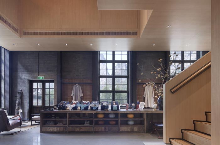 陽朔糖舍酒店書吧裝修設計效果圖