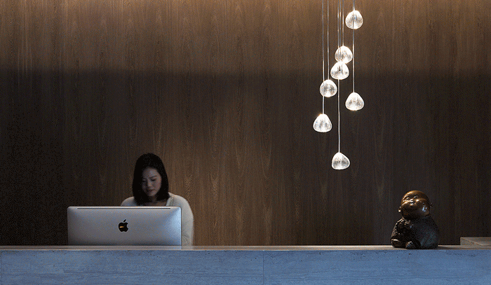 集團(tuán)辦公室前臺裝修設(shè)計(jì)方案