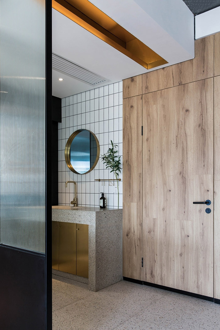 90㎡公司辦公室洗手間設(shè)計(jì)方案