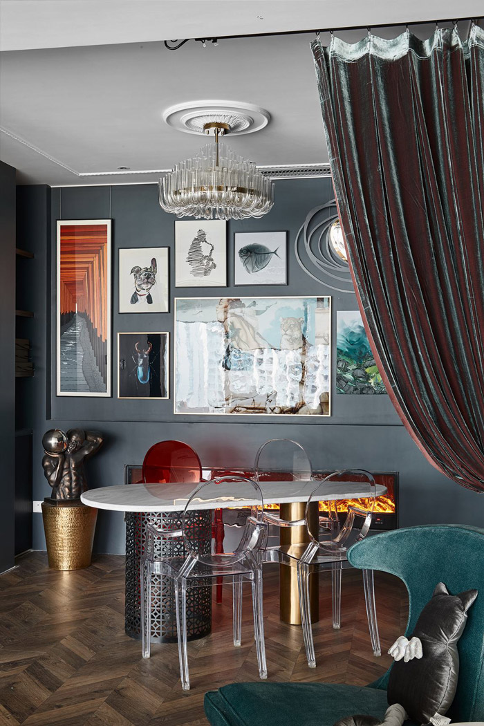 150平方家庭公寓辦公室洽談區(qū)裝修設計效果圖