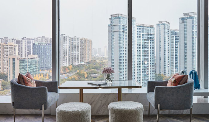 150平方公寓辦公室交流區(qū)裝修設計效果圖