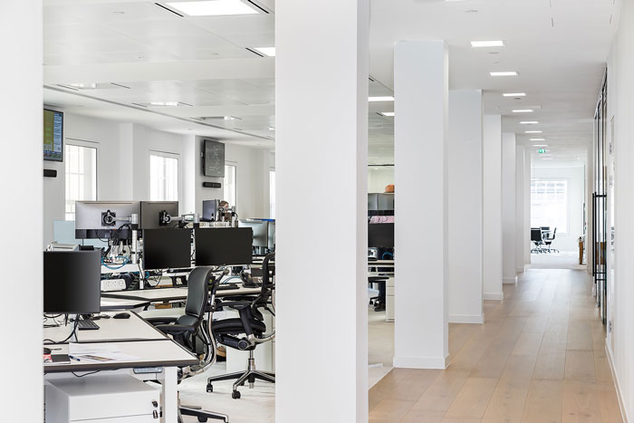 930平方辦公室辦公區裝修設計效果圖