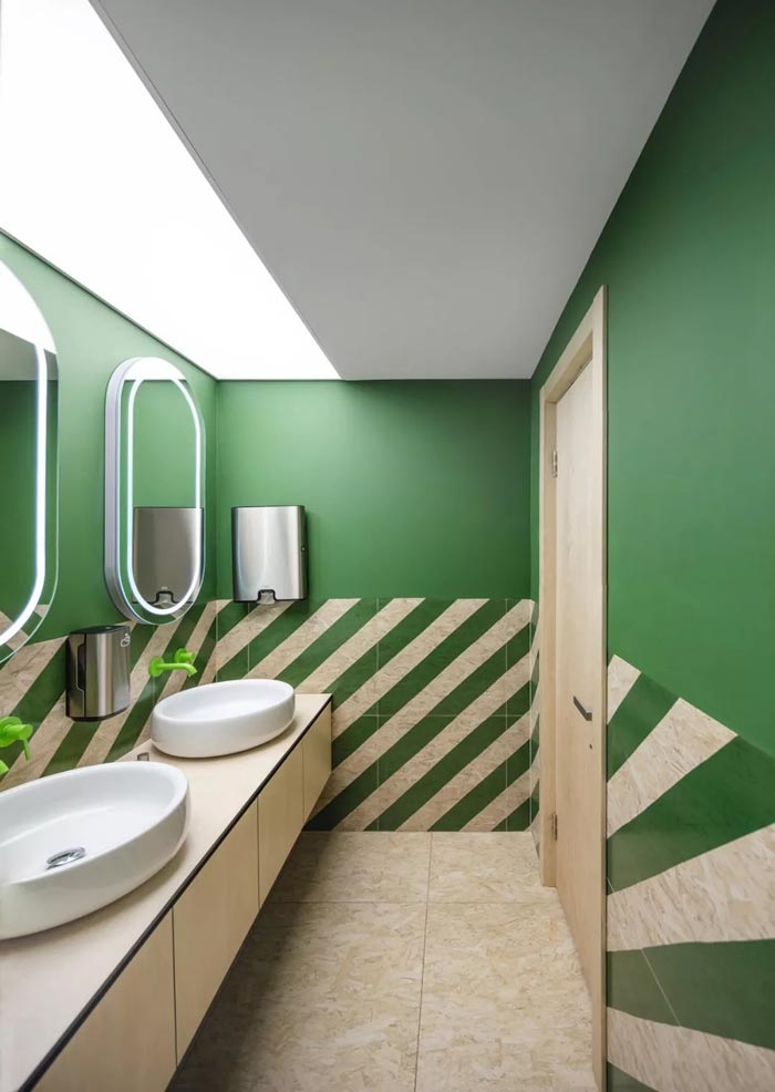 二(2)層辦公樓衛生間設計方案